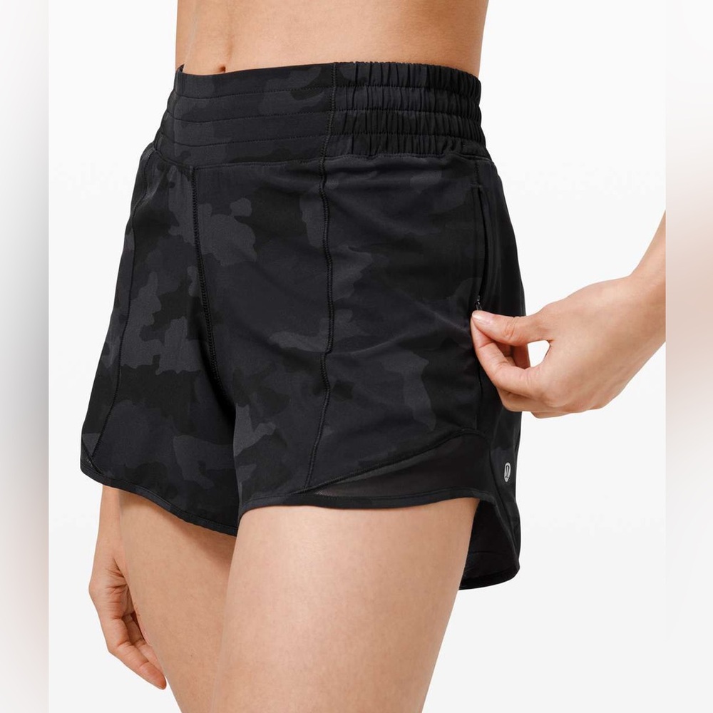 LULULEMON HOTTY HOT HIGH RISE 4 INCH SHORTS